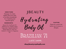 Load image into Gallery viewer, Hydrating Body Oil
