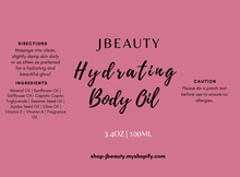 Load image into Gallery viewer, Hydrating Body Oil