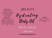 Load image into Gallery viewer, Hydrating Body Oil