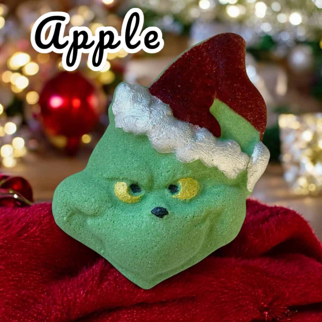 Grinch Fizzy Bath Bombs