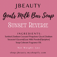 Load image into Gallery viewer, Goat’s Milk Bar Soap
