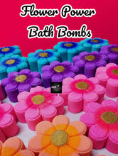 Load image into Gallery viewer, Flower Power Fizzy Bath Bombs
