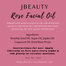 Load image into Gallery viewer, Rose Facial Oil
