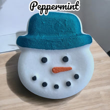 Load image into Gallery viewer, Snowman Fizzy Bath Bomb
